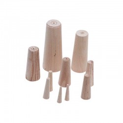 Set of wooden pinoches 8 to...