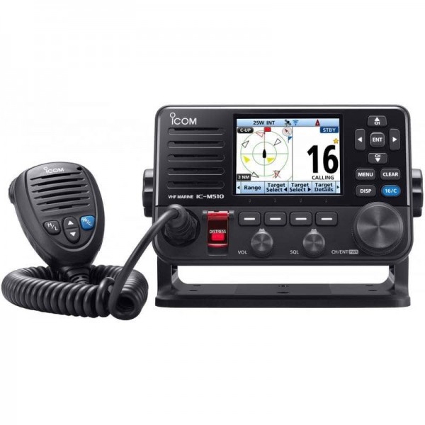 IC-M510EAIS-EVO - ICOM VHF IC-M510E EVO avec GPS et AIS - N°1 - comptoirnautique.com