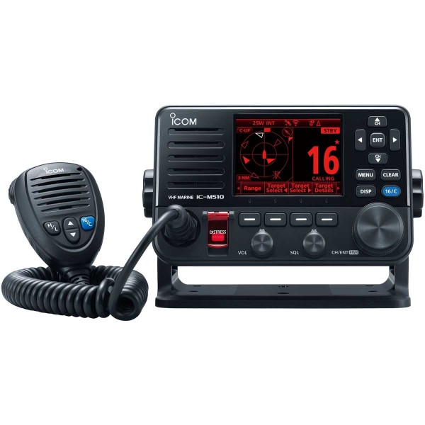 VHF IC-M510E EVO with GPS and AIS - N°1 - comptoirnautique.com