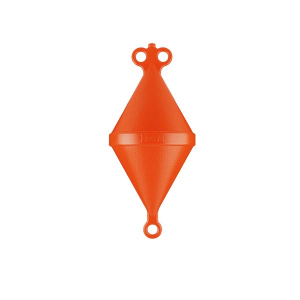 Biconic orange buoy 32 x 80 cm - N°1 - comptoirnautique.com