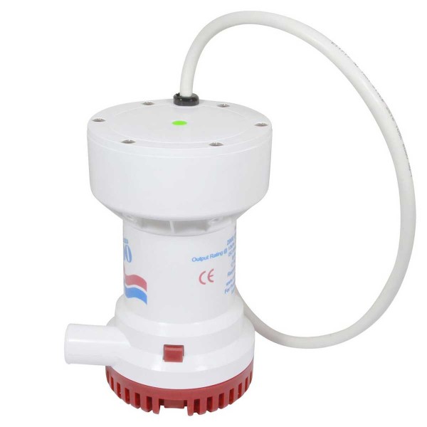 Pompa di sentina sommersa automatica - 12V - 126 L/min - N°1 - comptoirnautique.com