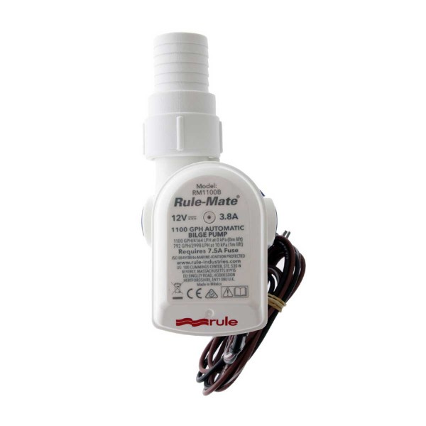 Pompa sommersa automatica - 12V - 31,5 L/min - N°4 - comptoirnautique.com