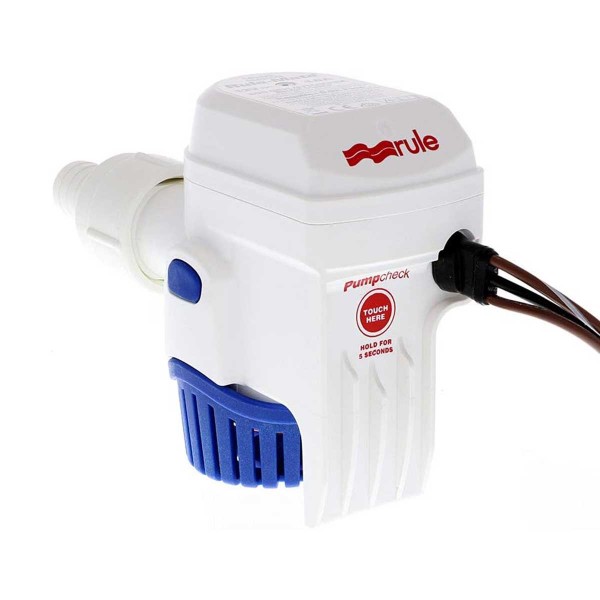 Pompa sommersa automatica - 12V - 50 L/min - N°4 - comptoirnautique.com