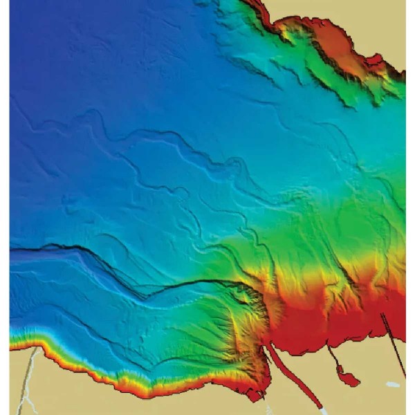 Mappa dettagliata dei principali laghi francesi - N°9 - comptoirnautique.com