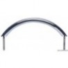 Pasamanos-pasamanos ovalado de acero inoxidable pulido espejo 200 mm 