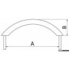 Pasamanos-pasamanos ovalado de acero inoxidable pulido espejo 200 mm  - N°3 - comptoirnautique.com