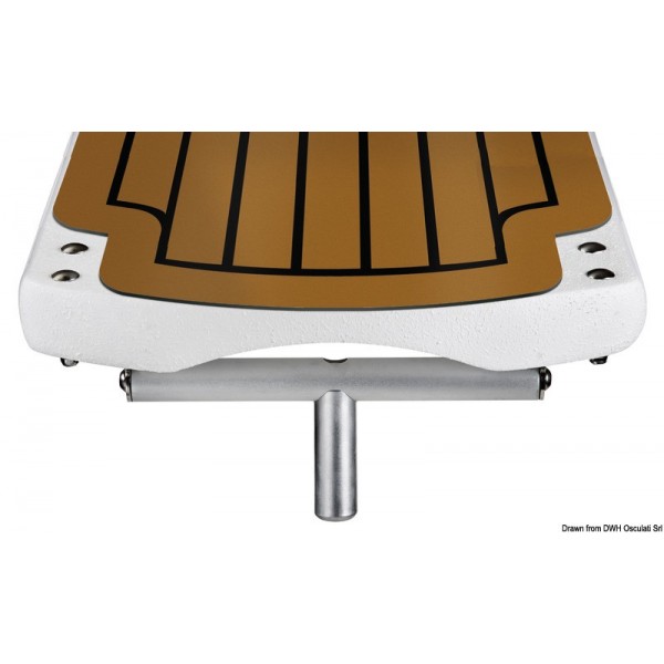 Passerella pieghevole in carbonio Polybridge II EVA marrone - N°1 - comptoirnautique.com