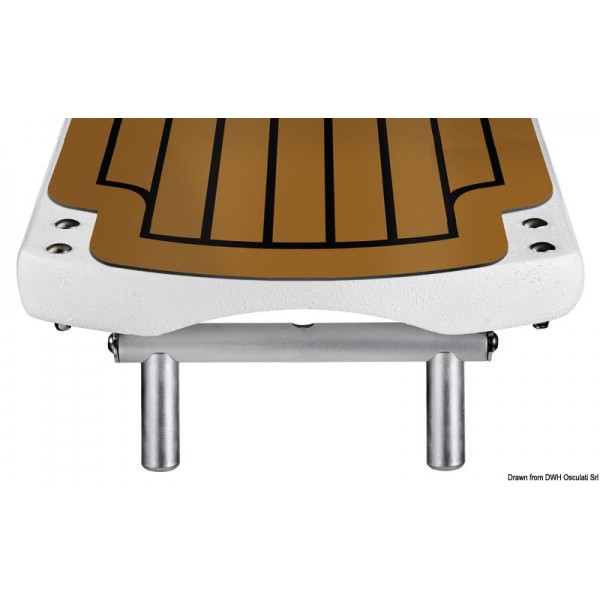 Passerella pieghevole in carbonio Polybridge II EVA marrone - N°2 - comptoirnautique.com
