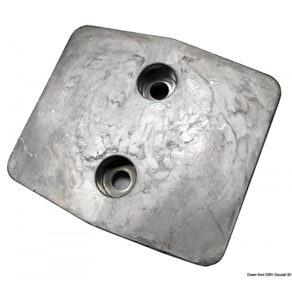 Anodo di alluminio Mercury V6/V8 - N°1 - comptoirnautique.com