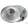 Anodo a rosa in alluminio Ø 50 mm 60 g pesante - N°2 - comptoirnautique.com