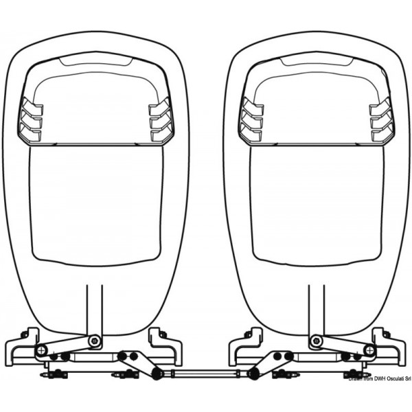 Barra di accoppiamento per motori di bordo non-A95-B37-5  - N°2 - comptoirnautique.com