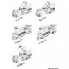 Cilindro anteriore idraulico UC128-OBF/3  - N°2 - comptoirnautique.com