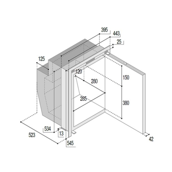 Kühlschrank C51iX OCX2 mit Inneneinheit - N°3 - comptoirnautique.com