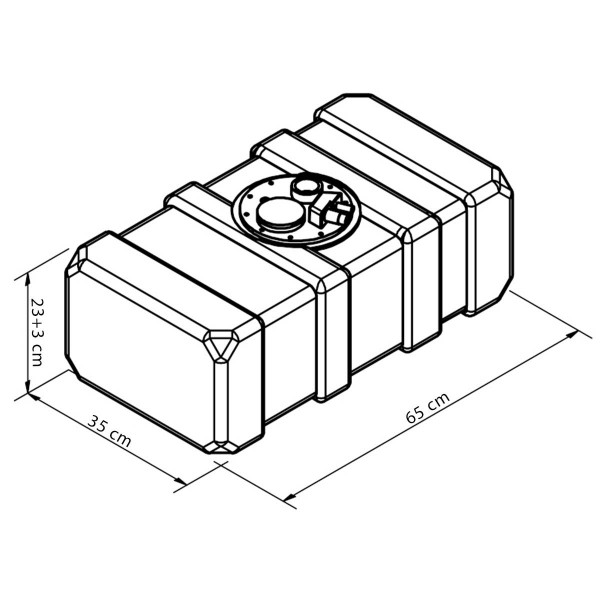 43 l Eltex fuel tank - N°2 - comptoirnautique.com