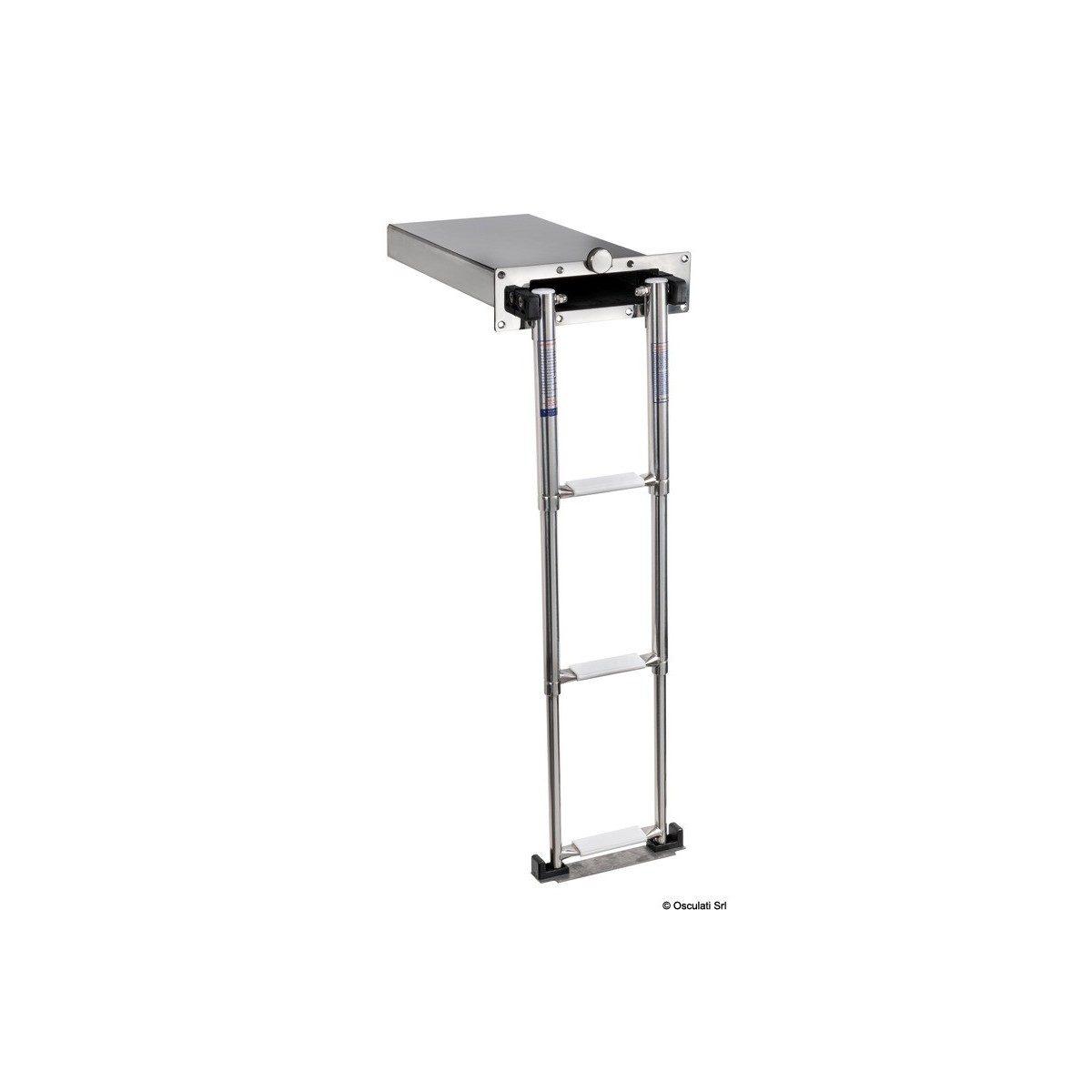 Douglas marine Mini 3-step retractable ladder OSC-49.549.63 - Comptoir ...