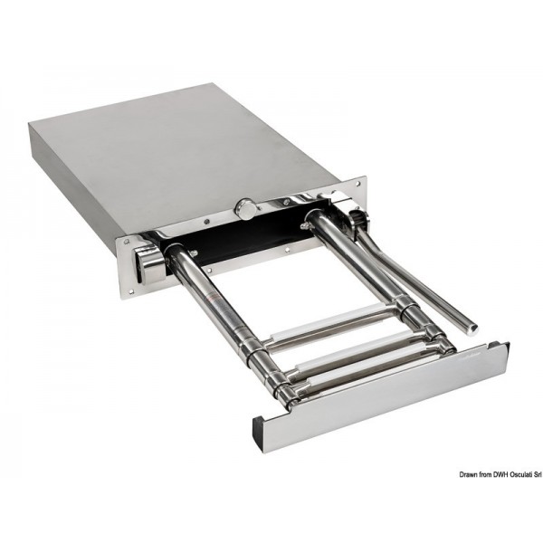 EasyOne Scala retrattile a 4 gradini - N°2 - comptoirnautique.com