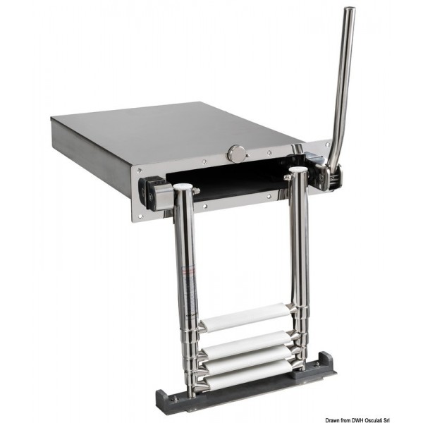 EasyOne Scala retrattile a 4 gradini - N°3 - comptoirnautique.com