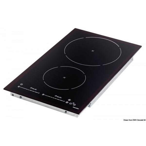 2-burner vitroceramic induction cooktop - N°1 - comptoirnautique.com