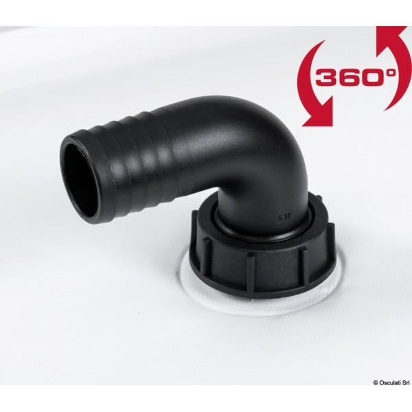 Serbatoio triangolare flessibile per acqua dolce - 100 L - N°2 - comptoirnautique.com