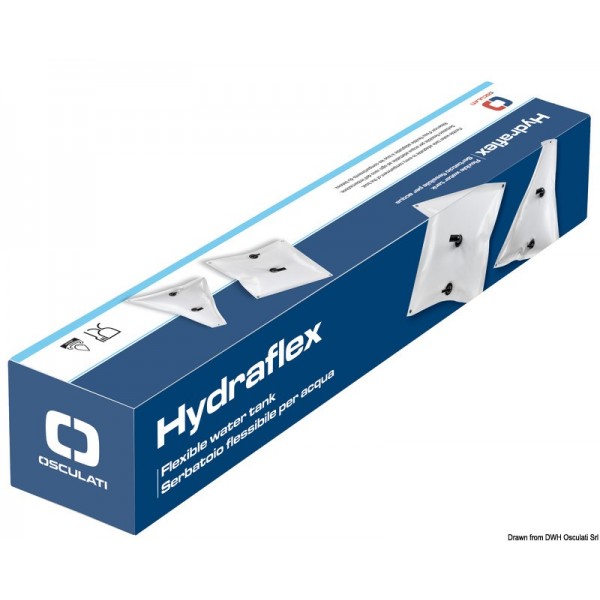 Serbatoio triangolare flessibile per acqua dolce - 100 L - N°6 - comptoirnautique.com