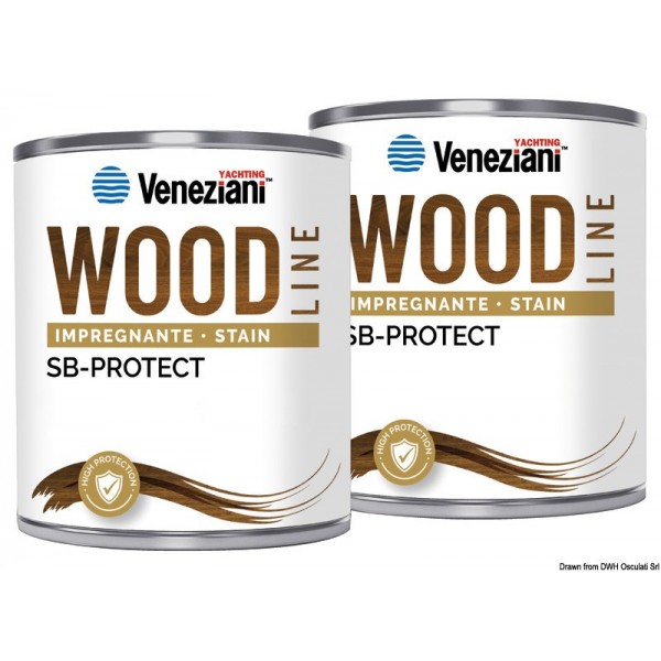 Wood Line 2-component transparent paint 1l - N°1 - comptoirnautique.com