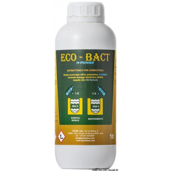 --Bactericida para gasóleo ECO BACT H Potência 1 l - N°1 - comptoirnautique.com