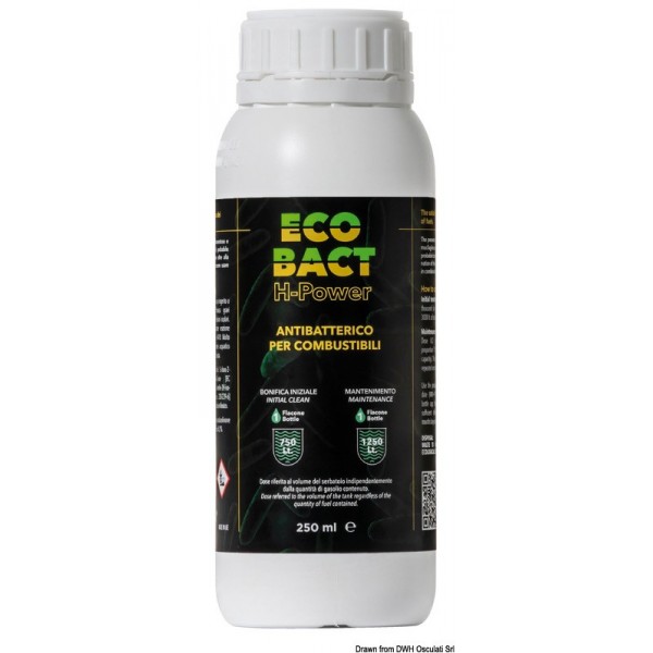 Battericida per gasolio ECO-BACT H-Power 250 ml - N°1 - comptoirnautique.com