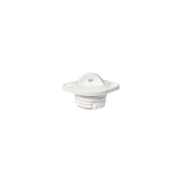 Tappo ovale e boccola O-ring con 2 fori - 48 x 36 mm - N°1 - comptoirnautique.com