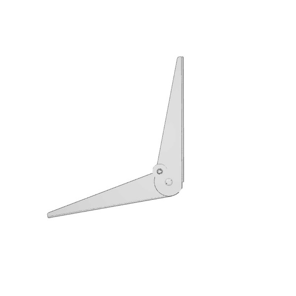 Charnières en inox pour siège position de conduite - N°2 - comptoirnautique.com