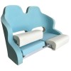 Asiento doble RM52 con mecanismo abatible para sentarse y levantarse - N°2 - comptoirnautique.com