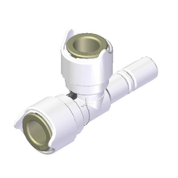 Adattatore a T maschio - 1/2 BSP - 12 mm (sfuso) - N°1 - comptoirnautique.com