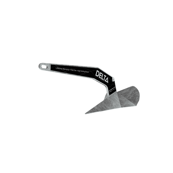 Delta® galvanized steel anchor - 55kg - N°1 - comptoirnautique.com