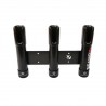 Stainless steel rod holder 3 rods