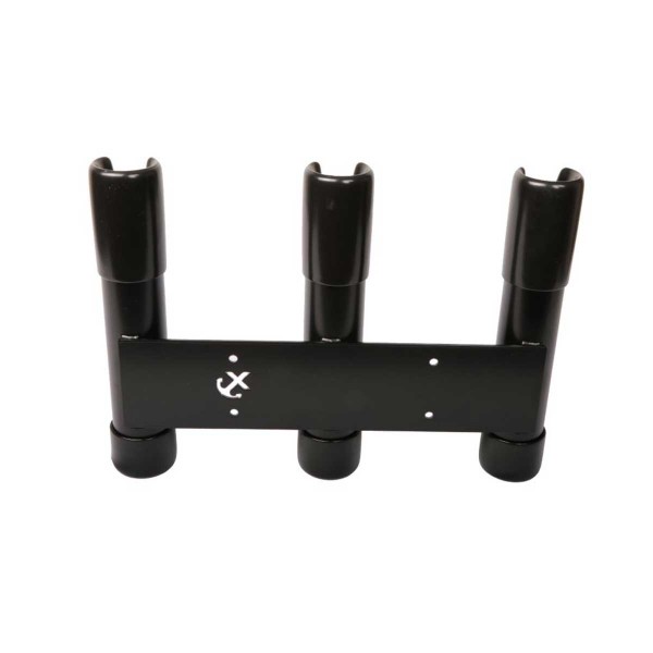 Stainless steel rod holder 3 rods - N°7 - comptoirnautique.com