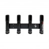 Stainless steel rod holder 4 rods