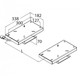 Double seat slides