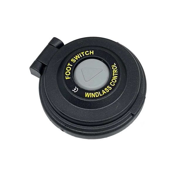 Interruptor de pedal del molinete, AISI 316/negro - N°3 - comptoirnautique.com