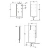 Aluminiumhalterung auf Schiene MKA-51 - PowerDrive, Terrova & Ulterra - N°4 - comptoirnautique.com