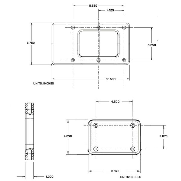 Quick release composite support MKA-21 - PowerDrive, Terrova & Ulterra - N°6 - comptoirnautique.com