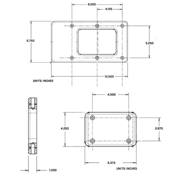 Support composite RTA-17 - Riptide PowerDrive, Terrova & Ulterra - N°3 - comptoirnautique.com