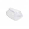 Cubeta transparente, irrompible y encajable (x6)