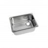 Rectangular stainless steel sink 260x325x150 mm