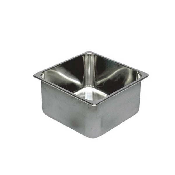 Rectangular stainless steel sink 325x350x150 mm - N°1 - comptoirnautique.com