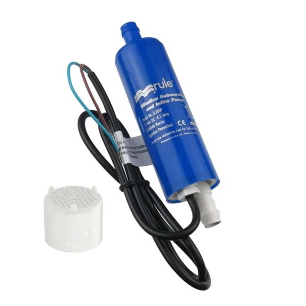 Pompa centrifuga sommergibile IL200Plus - 12V - 12,5 L/min - N°1 - comptoirnautique.com