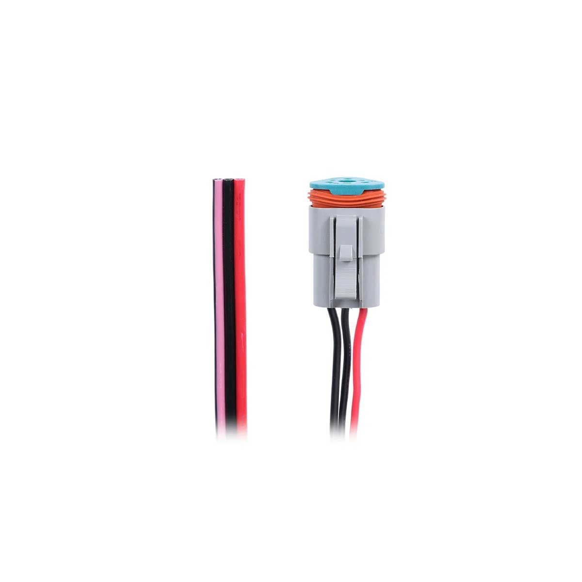 Fil volant d'alimentation avec connecteurs 3 sorties