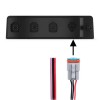 Power supply jumper wire with 3-outlet connectors - N°2 - comptoirnautique.com