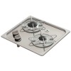 Plaque de cuisson en inox à encastrer NL.22001 - N°1 - comptoirnautique.com