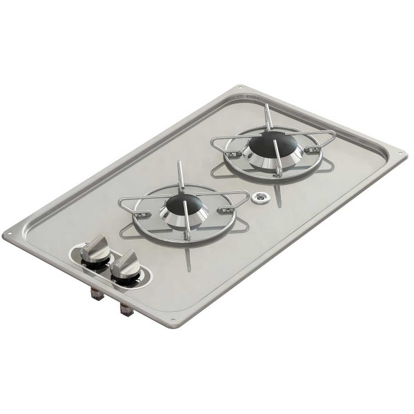 Plaque de cuisson en inox à encastrer NL.22002 - N°2 - comptoirnautique.com