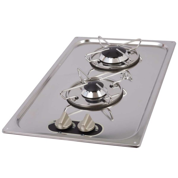 Built-in stainless steel hob NL.22002 - N°1 - comptoirnautique.com