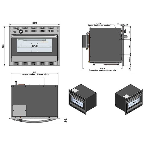 Gourmet built-in oven - N°7 - comptoirnautique.com